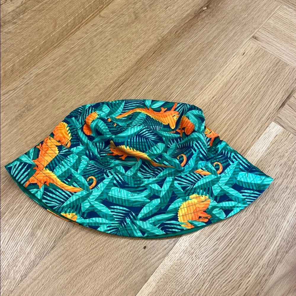 Lot of Three Reversible Swim Bucket Hats